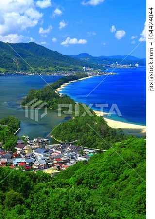 [京都府] 天氣晴朗的天橋立 104424044