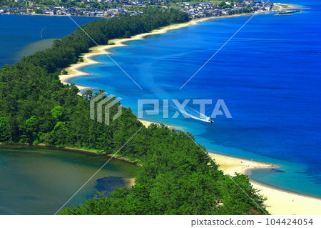 [Kyoto Prefecture] Amanohashidate in sunny weather 104424054