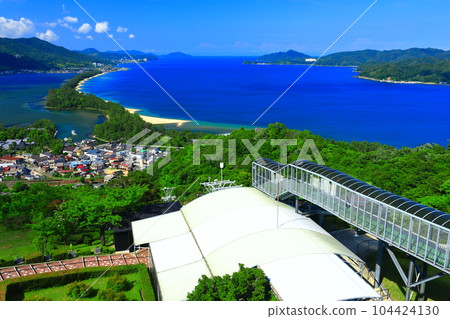 [京都府] 天氣晴朗的天橋立 104424130