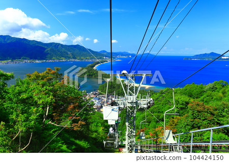 [Kyoto Prefecture] Amanohashidate View Land Lift and Amanohashidate 104424150