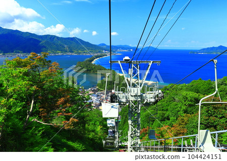 [Kyoto Prefecture] Amanohashidate View Land Lift and Amanohashidate 104424151