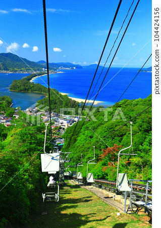 [Kyoto Prefecture] Amanohashidate View Land Lift and Amanohashidate 104424156