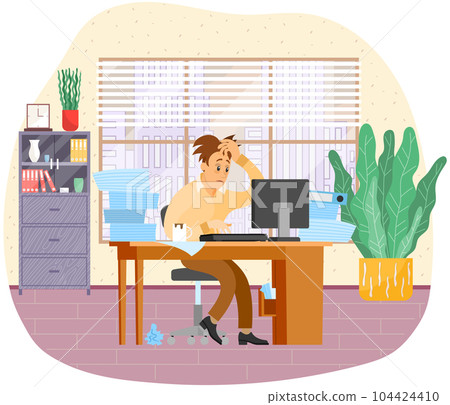 Missing deadline, bad time management. Work in high stress conditions and under hard boss pressure Missing deadline, bad time management. Work in high stress conditions and under hard boss pressure 104424410