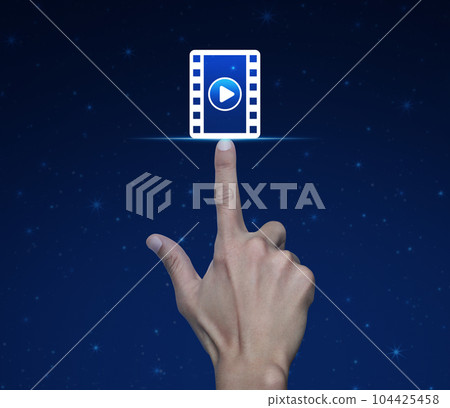 Business cinema online concept Business cinema online concept 104425458
