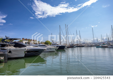 Palma de Mallorca port. Balearic Islands Mallorca Spain. 104425543