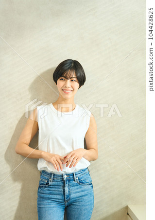 Young lady's portrait 104428625