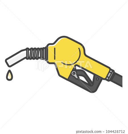 黃色高辛烷值汽油加油噴嘴 104428712