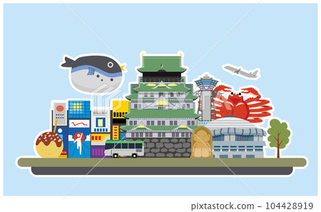 大阪觀光美食之旅 大阪觀光美食之旅 104428919