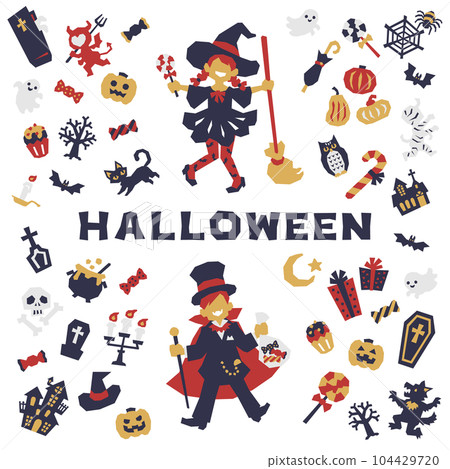 萬聖節剪紙 萬聖節剪紙 104429720