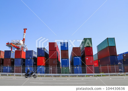 品川集裝箱碼頭假日景 104430636