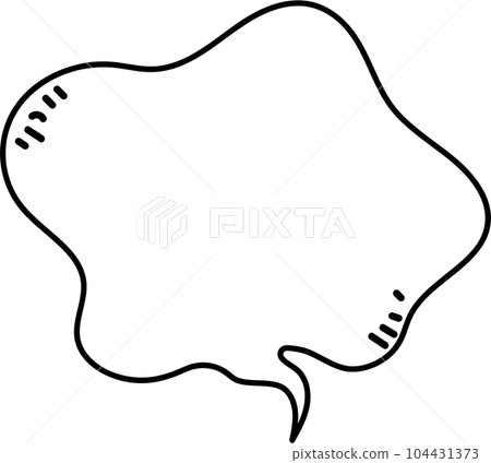 speech bubble balloon icon sticker memo keyword planner text box banner, flat png transparent element design 104431373