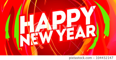 Discount holiday card. New Year theme. Happy New Year Sale banner design. Media banners, posters, email newsletter, promotional, Big shopping banner template design. Discount holiday card. New Year theme. Happy New Year Sale banner design. Media banners, posters, email newsletter, promotional, Big shopping banner template design. 104432147