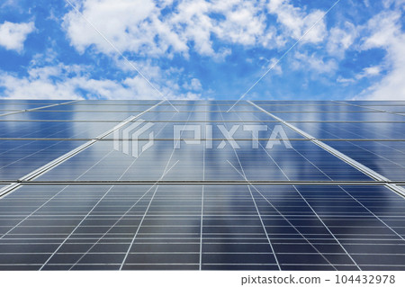 Solar panels solar power 104432978