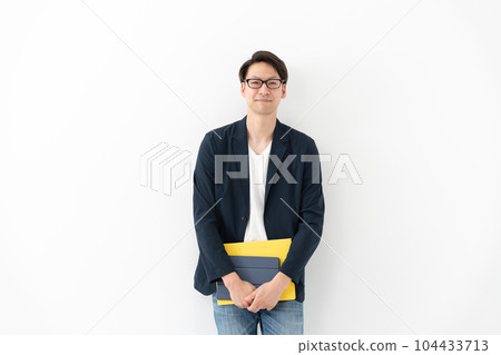 Casual male portrait Casual male portrait 104433713