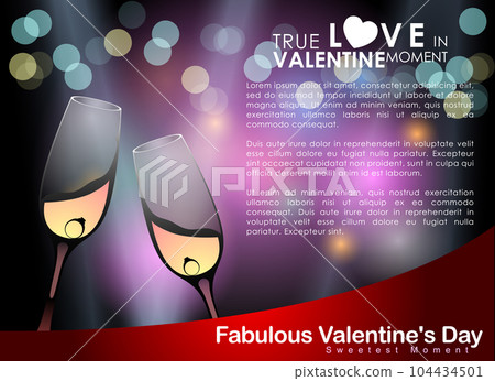 Wedding Invitation Abstract background of Valentine's day. Wedding Invitation Abstract background of Valentine's day. 104434501