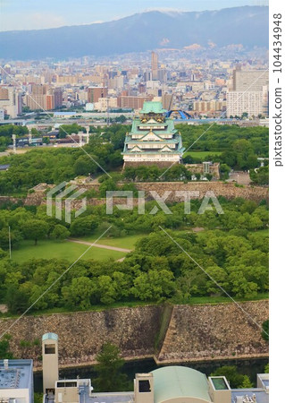 春天/夏天/初夏/雨季/這個季節難以形容。漫步大阪城、大阪府、NHK大阪、谷町筋。 春天/夏天/初夏/雨季/這個季節難以形容。漫步大阪城、大阪府、NHK大阪、谷町筋。 104434948