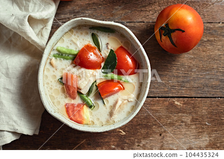 Thai Coconut Chicken Soup Thai Coconut Chicken Soup 104435324