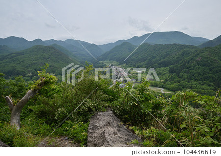 Scenery seen from the top of Yamadera 104436619