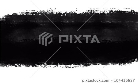 Abstract black watercolor background.Hand painted watercolor. vector 104436657