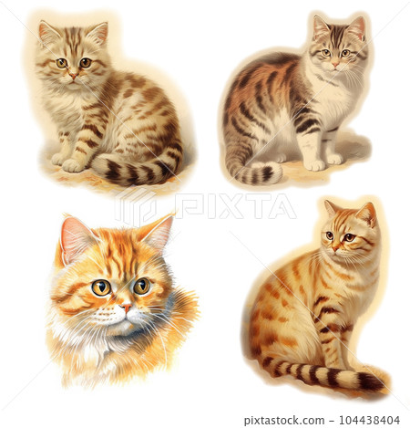 Cat set Cat set 104438404