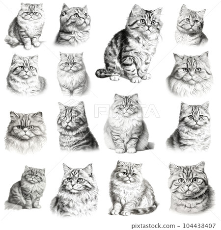 Cat set Cat set 104438407