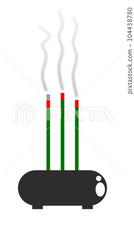 給祖先燒香插畫 104438780