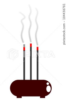 給祖先燒香插畫 給祖先燒香插畫 104438781