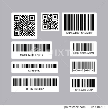 Empty tickets template. Set concert ticket, lottery coupons. Event coupon or cinema movie theater cards. Festival or circus paper flyers. Vector isolated illustration 104440718
