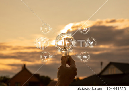 Idea concept in Energy. Idea concept in Energy. 104441813