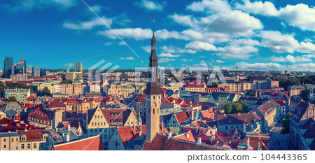 Aerial View of Tallinn Aerial View of Tallinn 104443365