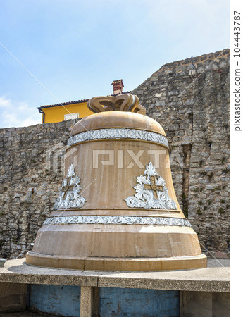 Huge bell in Budva Huge bell in Budva 104443787