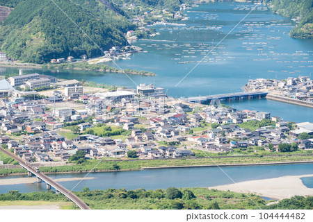 [Kise Main Line] Local Train Crossing Lake Shiroishi and Choshi River 104444482