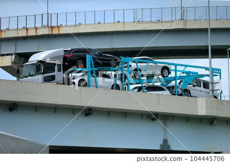 Carrier car (vehicle carrier) Carrier car (vehicle carrier) 104445706