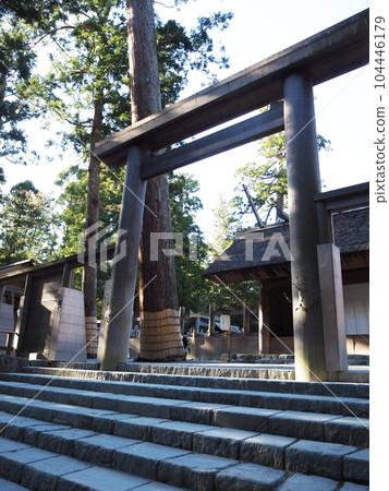 伊勢神宮的鳥居 伊勢神宮的鳥居 104446179