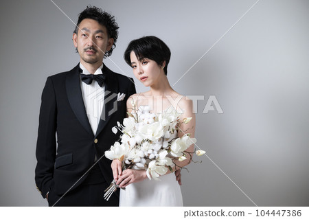 新娘新郎結婚照 104447386