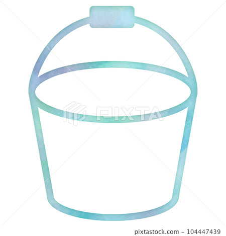 Bucket, sea bathing, clam digging, playing in the water, summer vacation, summer, watercolor touch, design icon, gentle, ecological style Bucket, sea bathing, clam digging, playing in the water, summer vacation, summer, watercolor touch, design icon, gentle, ecological style 104447439