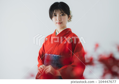 Hakama two shaku sleeve graduation ceremony Hakama two shaku sleeve graduation ceremony 104447677