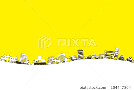 用陰影表達城市景觀的矢量圖 用陰影表達城市景觀的矢量圖 104447804