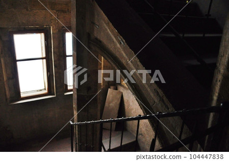 Interior of the Prague Castle building 104447838