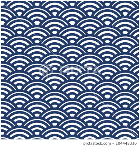 日本傳統圖案 Seigaiha 的插圖 日本傳統圖案 Seigaiha 的插圖 104448330