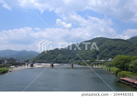 錦川錦帶橋(山口縣岩國市) 錦川錦帶橋(山口縣岩國市) 104448381
