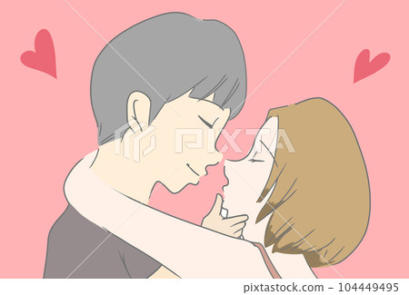 時尚親吻手寫插畫(4) 時尚親吻手寫插畫(4) 104449495