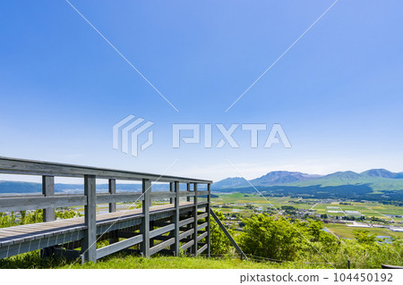 [Kumamoto Prefecture] Tagoyama Observatory (Sorafune Pier) where you can see the superb view of Aso 104450192