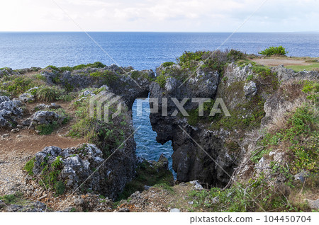 萬座毛和沖繩本島的風景名勝 104450704