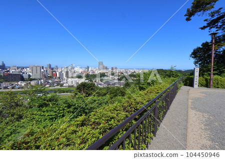 從仙台城跡眺望仙台站市區 從仙台城跡眺望仙台站市區 104450946