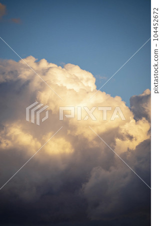 winter sunset sunset sky image 104452672