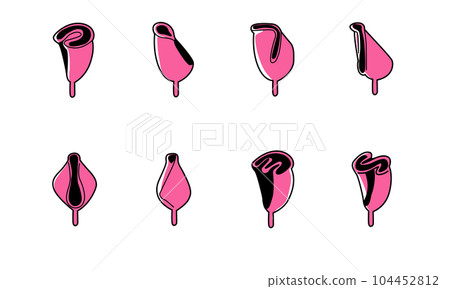 Menstrual cup Fold Menstrual cup Fold 104452812