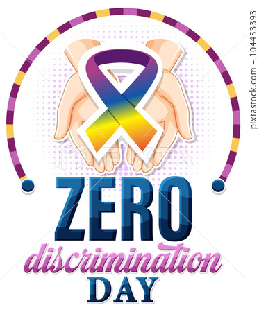 Zero discrimination day banner design Zero discrimination day banner design 104453393