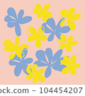 Background images are used in various designs with bright colors. 104454207