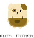 Brown dog 104455045